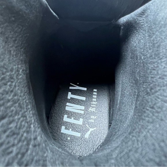 Puma x Fenty by Rihanna Women's Sb Wedge Rihanna Mid-Calf Leather Sneaker - Picture 8 of 15